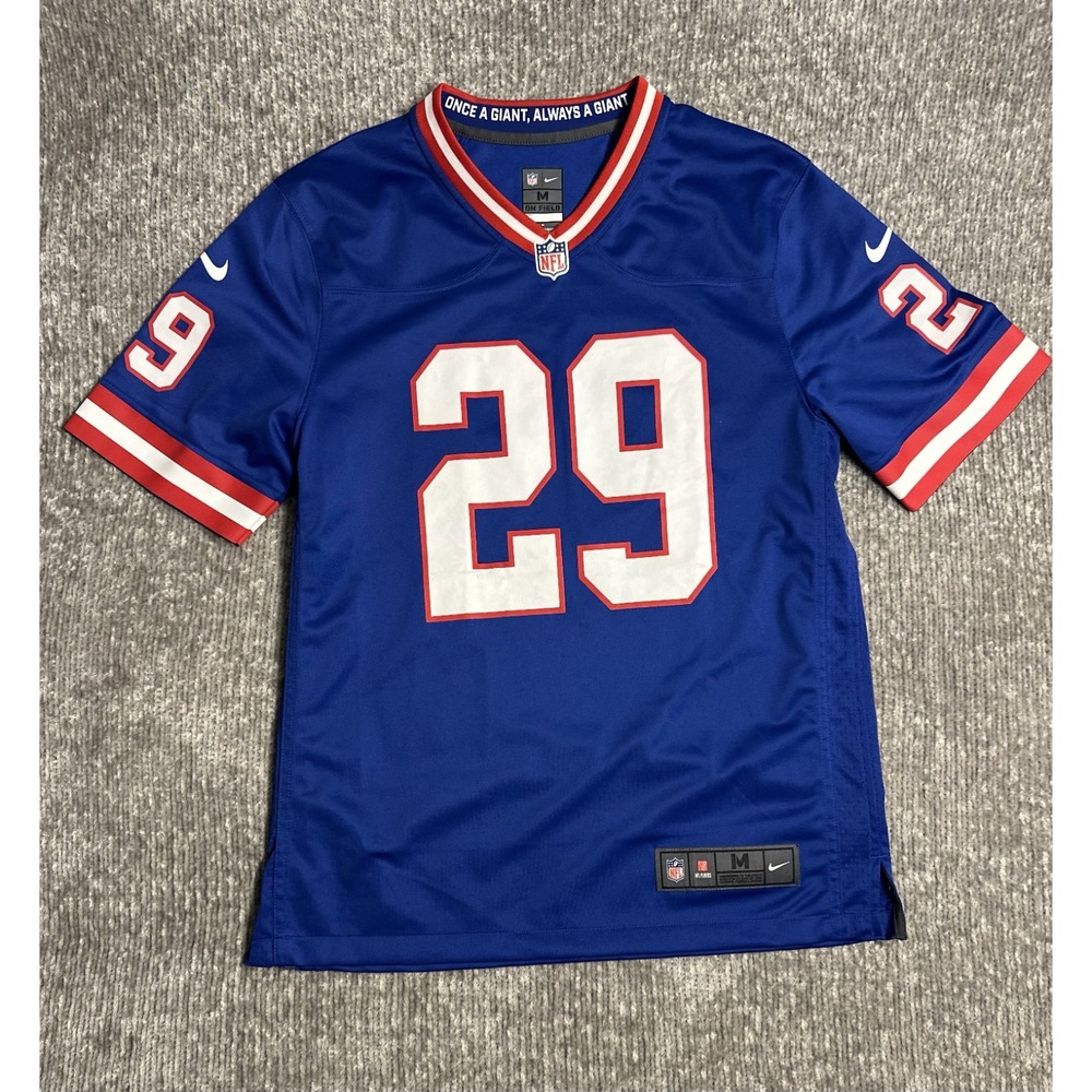 Xavier McKinney NFL New York Giants Nike On Field Jersey Men's M Blue